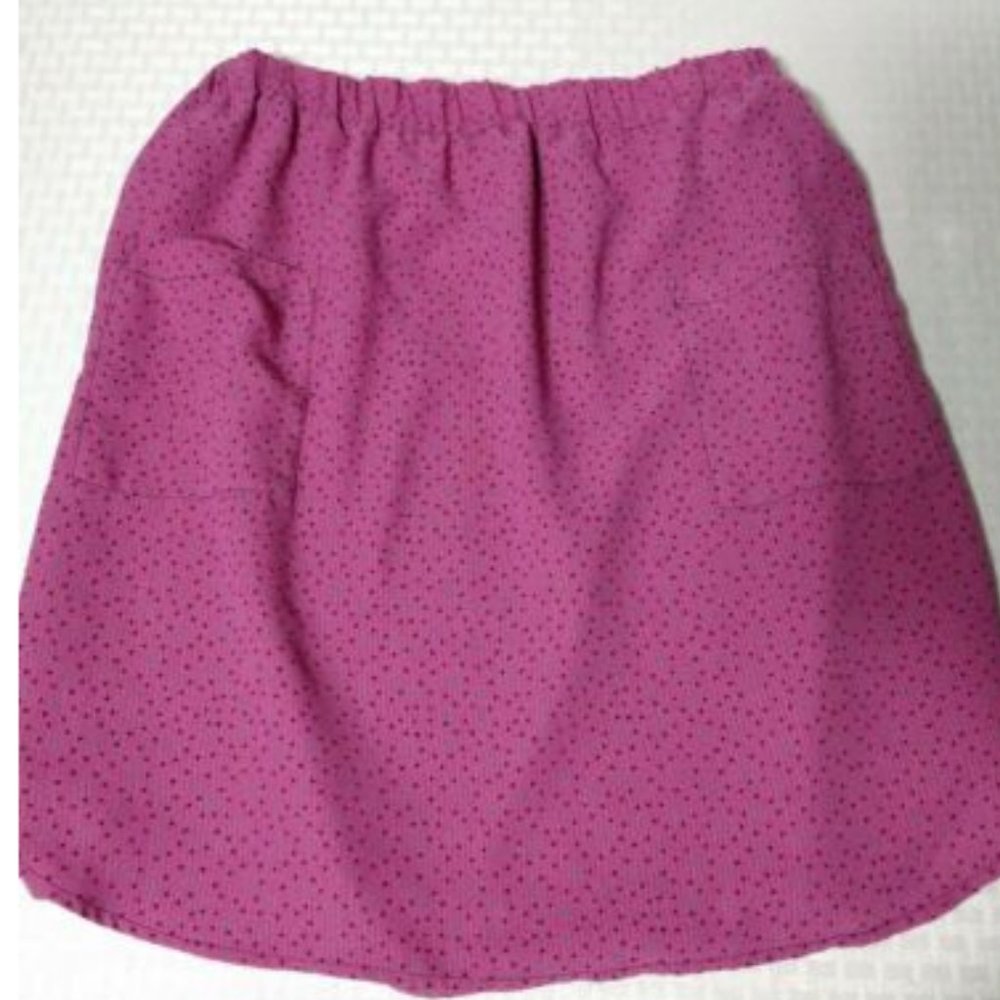 Y2K I Heart Ronson Purple Mini Skirt Dotted Lightweight Small